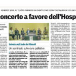 Gazzetta Parma - 06/05/2015 - concerto a favore Hospice